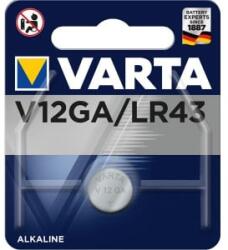 VARTA LR43 (V12GA) fotó és kalkulátor elem 1db/bliszter (4278101401) - aqua