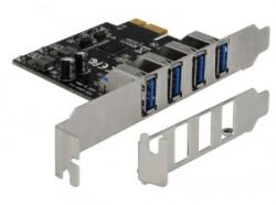 Delock 4x USB 3.0 bővítő kártya PCI-E (90304) (90304)