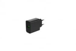 Gembird 1xUSB-A, 1xUSB-C hálózati töltő fekete 20W (TA-UC-PDQC20-01-BK)
