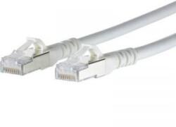 METZ CONNECT RJ45 Hálózati csatlakozókábel, CAT 6A S/FTP [1x RJ45 dugó - 1x RJ45 dugó] 1 m, fehér BTR Netcom (1308451088-E)