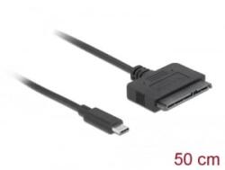 Delock USB-C - 22 tűs SATA 6Gb/s átalakító (63803) (63803) - aqua