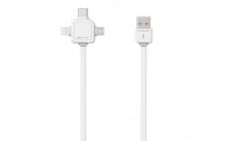 allocacoc USB kábel fehér (9003WT/USBC15) (9003WT/USBC15)