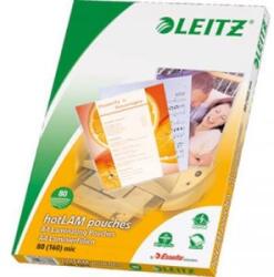 Leitz Lamináló fólia DIN A4 80 mikron fényes 100 db