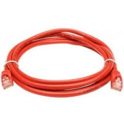 OEM RJ45 CAT5e UTP M/M adatkábel 5m piros (XUTPSZ5PIROS)