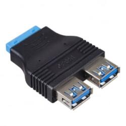 Akyga goldpin ATX / 2xUSB 3.0 adapter (AK-CA-58) (AK-CA-58)