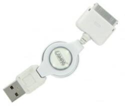 LAMPA USB > 30-pin iPhone / iPad töltőkábel öncsévélő 1 m (0139014)