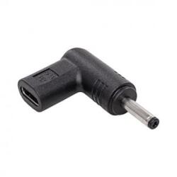 Akyga notebook töltő adapter USB Type-C / 3, 5 x 1, 35 mm (AK-ND-C05) (AK-ND-C05) - aqua
