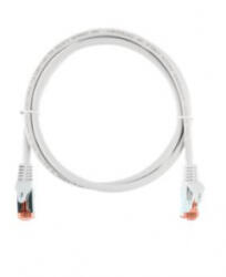 NIKOMAX Patch kábel S/FTP CAT6a LSOH, Essential Series, 2m, fehér (NMC-PC4SA55B-ES-020-C-WT) - aqua