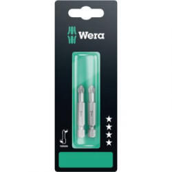 Wera Edzett szerszámcél 2db-os BIT készlet, kereszthornyú PZ 2 Wera 855/4 TZ SB SiS 05134385001 - aqua