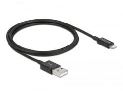 Delock 83002 USB - Lightning adat- és töltőkábel 1m fekete