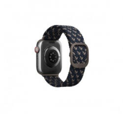 Uniq Aspen Designer Edition fonott szíj Apple Watch 42/44/45mm, kék (UNIQ-45MM-ASPDEOBLU)