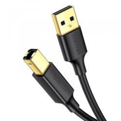 UGREEN US135 USB 2.0 A-B nyomtatókábel 1.5m fekete (10350B) (10350B)