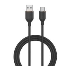 DEVIA JELLY USB-A - USB-C töltő- és adatkábel 1.2m fekete (EC629_B) (EC629_B)
