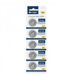 Platinet gombelem lithium CR2025 5db-os (PMBCR2025)