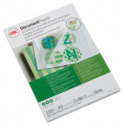GBC Meleglamináló fólia, 80 mikron, A3, fényes 100db (IB583032)