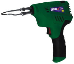 Dedra DED7538 Forrasztó pisztoly 200W, 3 fokozat, Led világítás kofferben (DED7538)