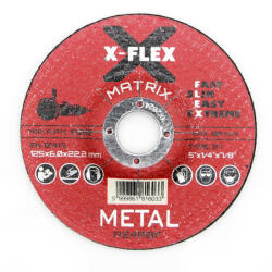 FLEX X-Flex Vágótárcsa 125x6, 0x22, 23mm FÉM 990.004 (990.004)