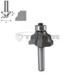 Dedra 07F201B Multiprofilmaró csapágyas, csap: 8mm, hossz: 15, 9mm, átmérő: 28, 8mm, rádiusz: 3, 96 (07F201B)