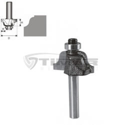 Dedra 07F191A Multiprofilmaró csapágyas, csap: 6mm, hossz: 9, 7mm, átmérő: 25, 7mm, rádiusz: 3, 17 (07F191A)