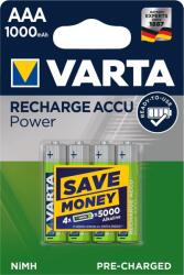 VARTA HR03 Recharge Accu Power 4 AAA Baterii (VAR-5703-4)