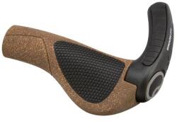 Ergon GP3 BioKork ergonómikus bilincses parafa markolat szarvval, 140 mm, S-es vastagság, barna-fekete