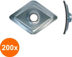 Tecfi Set 200 x Saiba Romboidala Garnitura Polietilena Expandata Otel-27x276.5 (COR-200xT.CM0127027S)