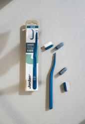 Jordan Green Clean Change cserélhető fejes fogkefe közepes sörtével (kifutó)