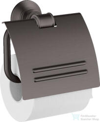 Hansgrohe AXOR MONTREUX fali wc papír tartó, szálcsiszolt fekete króm 42036340 (42036340)