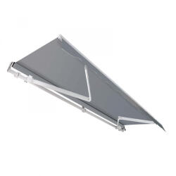 Toboli csuklós karú napellenző 3, 5x3 m antracit árnyékoló UV védelemmel 63902