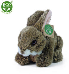 Rappa Brown iepure de pluș culcat 17 cm ECO-FRIENDLY (201873)