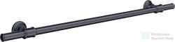 Hansgrohe AXOR MONTREUX 78, 3 cm-es fali törölközőtartó, szálcsiszolt fekete króm 42060340 (42060340)