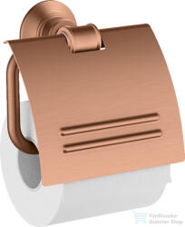 Hansgrohe AXOR MONTREUX fali wc papír tartó, szálcsiszolt vörös arany hatású 42036310 (42036310)