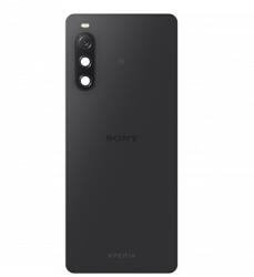 Sony Xperia 10 V akkufedél (hátlap) kamera lencsével, fekete (gyári, Grade A from Sony service)