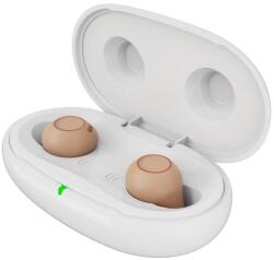  Fülbe helyezhető mini digitális hangosító eszköz, érintésvezérléssel és töltődobozzal (bőrszínű) - Z-26D1 / MIN1140