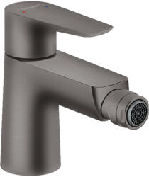 Hansgrohe Talis E, egykaros bidé csaptelep kihúzható hulladékkészlettel, szálcsiszolt fekete króm, HAN-71720340 (HAN-71720340)