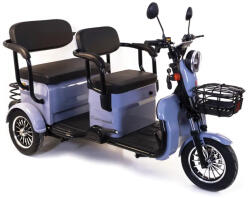 Rotakt Triciclu Electric Rotakt Camarad Autonomie 58Km, Viteză Maximă 25km/h, Putere 1000W, Acumulatori 60V/20Ah, Timp de încărcare 6-8h, Fără Permis (049486)