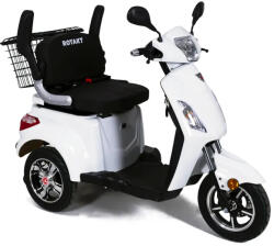 Rotakt Triciclu Electric Rotakt Voyager Motor 1000W, Viteză 25 km/h Autonomie 49 km Baterie plumb-acid 60V 20Ah Greutate maximă 199kg, Fără permis (049872) - motounelteshop
