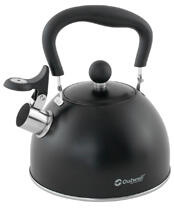 Outwell Rozsdamentes acél vízforraló 1, 8 L, fekete