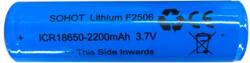 Li-Ion akkumulátor 18650 2200 mAh