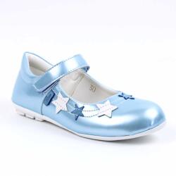 Zibra Pantofi usori , de copii , decorati cu stelute , cu talpa din cauciuc 3222-BLEU (3222-BLEU)