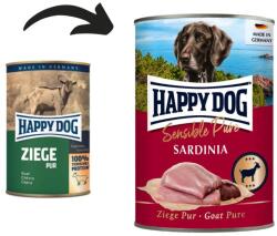 Happy Dog Sardinia Pur - Conservă de carne de capră - 12×400 g