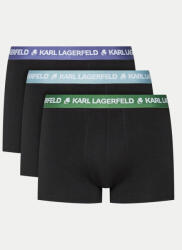 Karl Lagerfeld Set 3 perechi de boxeri 240M2108 Negru - modivo - 179,00 RON