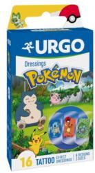 Lab. Urgo Sa Plasturi Copii Pokemon Tattoo, 16 bucati, Urgo