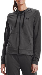 Under Armour Rival Terry FZ Hoodie-GRY