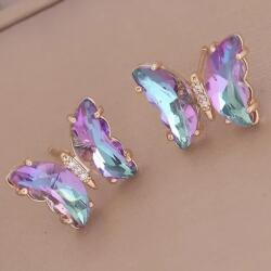 HARAHU LO-29246 Fülbevaló - Világoslila KP29246