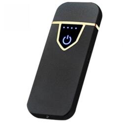 HARAHU Unique elektromos öngyújtó USB töltéssel-Fekete/Matt KP25715