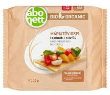 Abonett extrudált bio kenyér máriatövissel 100 g - netbio
