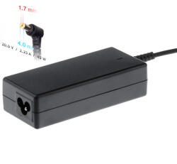 Akyga AC adapter Lenovo notebookhoz 20V 2, 25A (45W) - 4, 0x1, 7 mm [AK-ND-50]