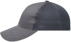 Myrtle Beach (Daiber) Szellőző, 6 paneles sapka MB6216 - Sötétszürke | unisex (MB6216-1767793)