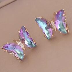  LO-29246 Fülbevaló - Világoslila